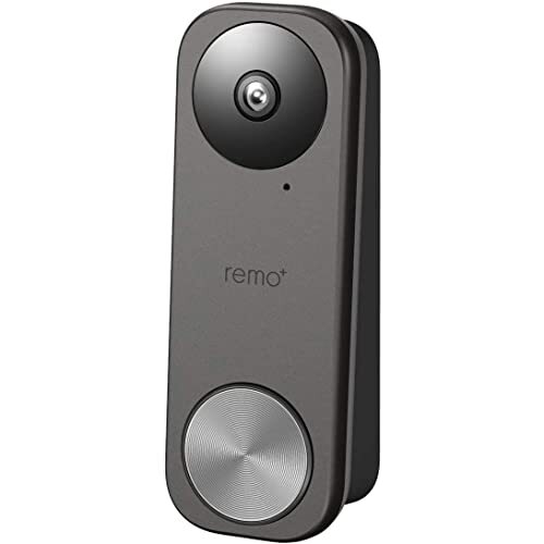 Remo+ RemoBell S WiFi Video Doorbell Camera with HD Video, Motion