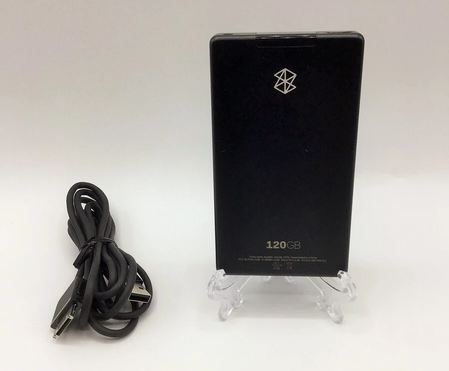 Microsoft Zune 120 GB A1376 Video MP3 Player - Black (H3A-00001) - Image 2 of 4