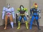Vintage X-Men / X-Force Ahab, Rictor & Raza Action Figures ToyBiz Marvel 1994