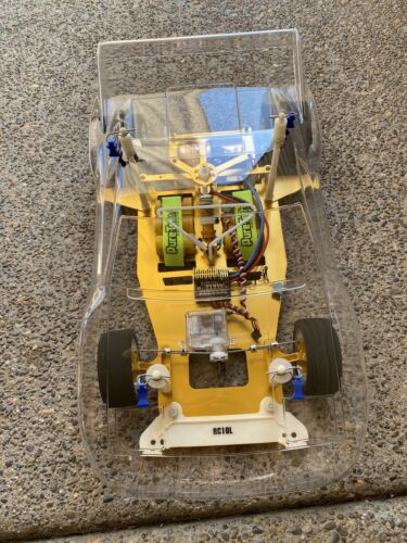 Vintage RC Associated RC10L Aluminum Chassis Only Gold Two-Tone ( Read ) - Picture 12 of 24