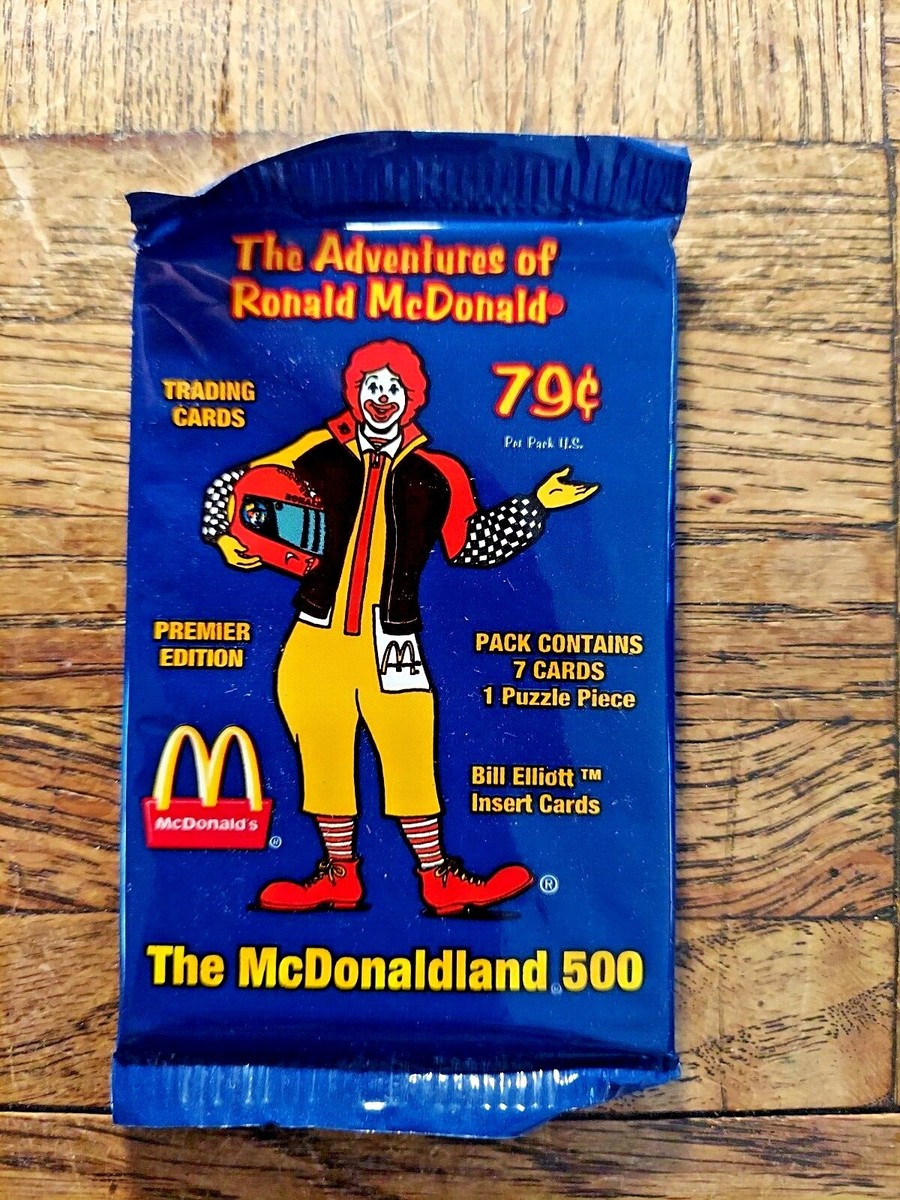 1996 THE ADVENTURES OF RONALD MCDONALD TRADING CARDS 