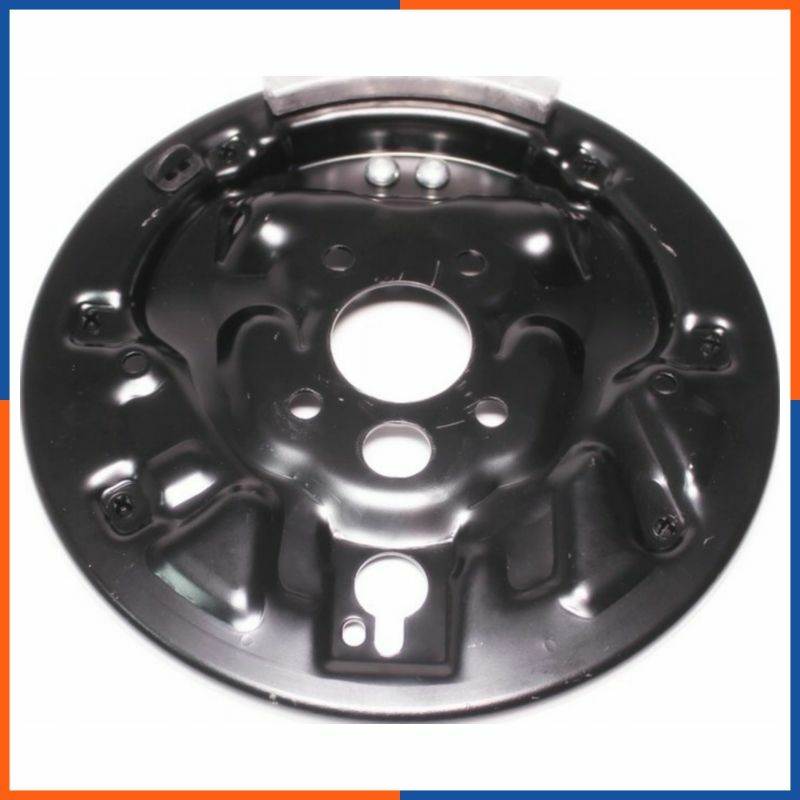 Tôle d'ancrage de frein arrière gauche SKODA 1J0609425C pour stopper la corrosion