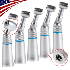 5* Seasky Dental Contra Angle Push Button Low Speed Handpiece Fit NSK E-type MD