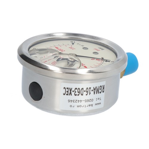 Riegler 708-CDE Pressure Gauge New NFP - Picture 3 of 5