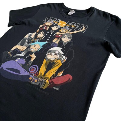 SOUL EATER Character Anime OFFICIAL PROMO T-shirt M-size 00s from