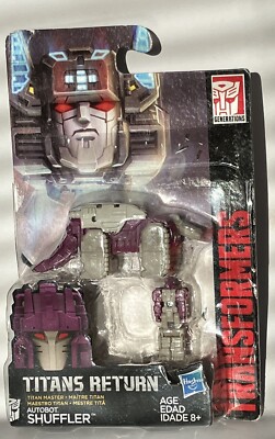  Transformers Titans Return  Shuffler elephant Titanmaster Headmaster, New