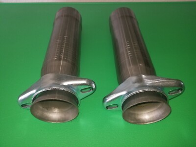 12'' 2.5'' Ball Header to 3''ID 409 Stainless Steel 2 Bolt Socket Collector Reducer