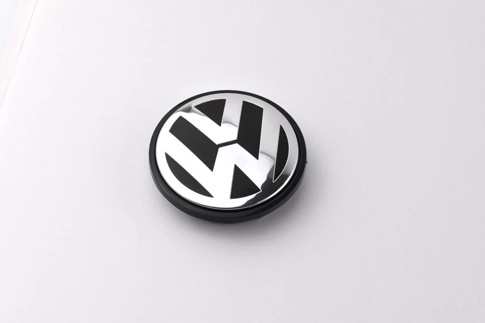 Новый 2004-2010 Volkswagen Touareg 76 мм 3,0» центральный колпак колеса логотип 7L6601149 ✅ - Изображение 2 из 4