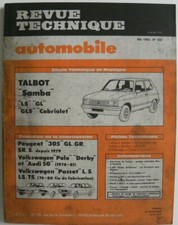 Revue technique Talbot SAMBA
