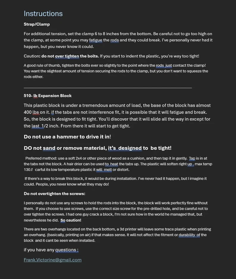 ADAPTOR ROD BOX 510lb -  MADE USA -  Bowflex ultimate, extreme, se, blaze - Image 4 of 4