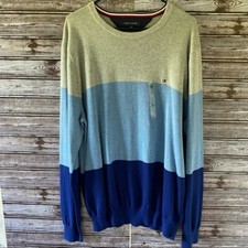 Tommy Hilfiger Men's Sweater Size XL Long-Sleeved Pullover Logo NWT