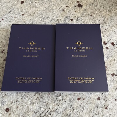 Thameen London  Blue Heart Extrait De Parfum 2x2 Ml