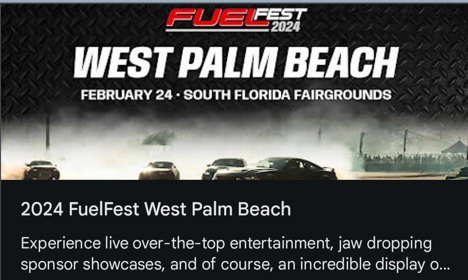 Fuel Festival TicketsWest Palm Beach FLORIDA eBay