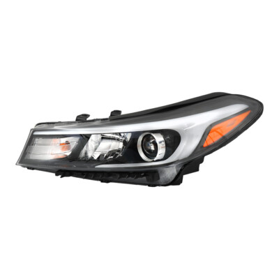 Headlight Headlamp Halogen For 2017 2018 Kia Forte Clear Left Side LH w/o LED
