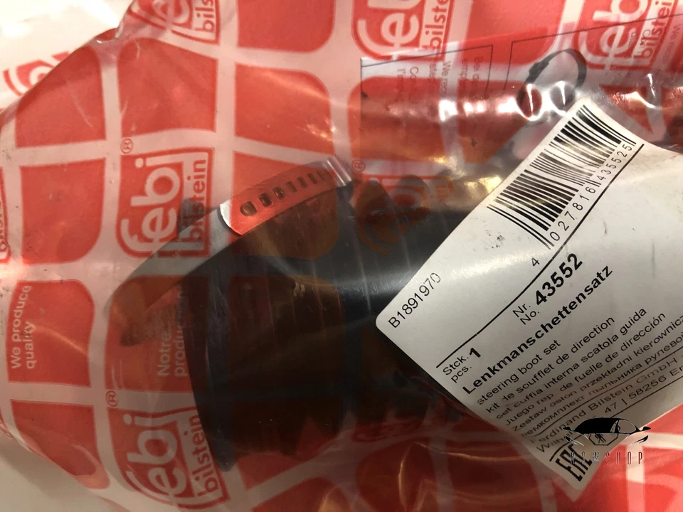 FEBI BILSTEIN AXIALGELENK 43779 OPEL ASTRA G H ZAFIRA A VORNE BEIDSEITIG AB 98 - Bild 3 von 4