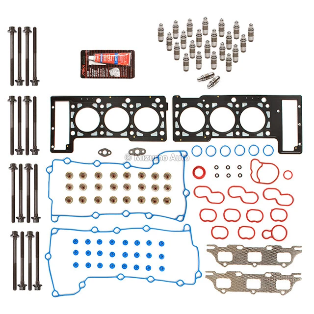 头垫圈套装头螺栓升降器适合 98-00 道奇 Intrepid V6 2.7 24V VIN R — 第 2/4 张图片