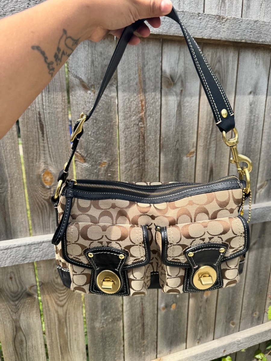 バッグ Coach Legacy 65th Turnrock Shoulder Bag COACH Legacy 65th Turnrock Shoulder Bag Coach Shoulder Bag
