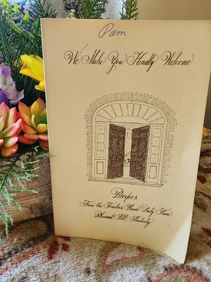 We Make You Kindly Welcome Recipes From Trustees Pleasant Hill Kentucky 1974