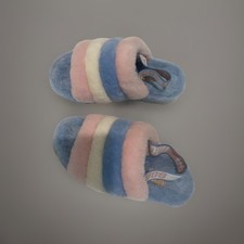 UGG Fluff Yeah Size 7 Slides Authentic Shearling