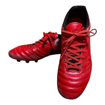 NIKE Tiempo SuperRigera Ⅲ HG-E AF NIKE Tiempo Super Ligera 3 HG-E AF Soccer Cleats US 10 Red/Black