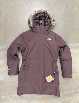 The North Face Women Arctic Parka Down 600 Size Large Tawny Quartz New Coat
