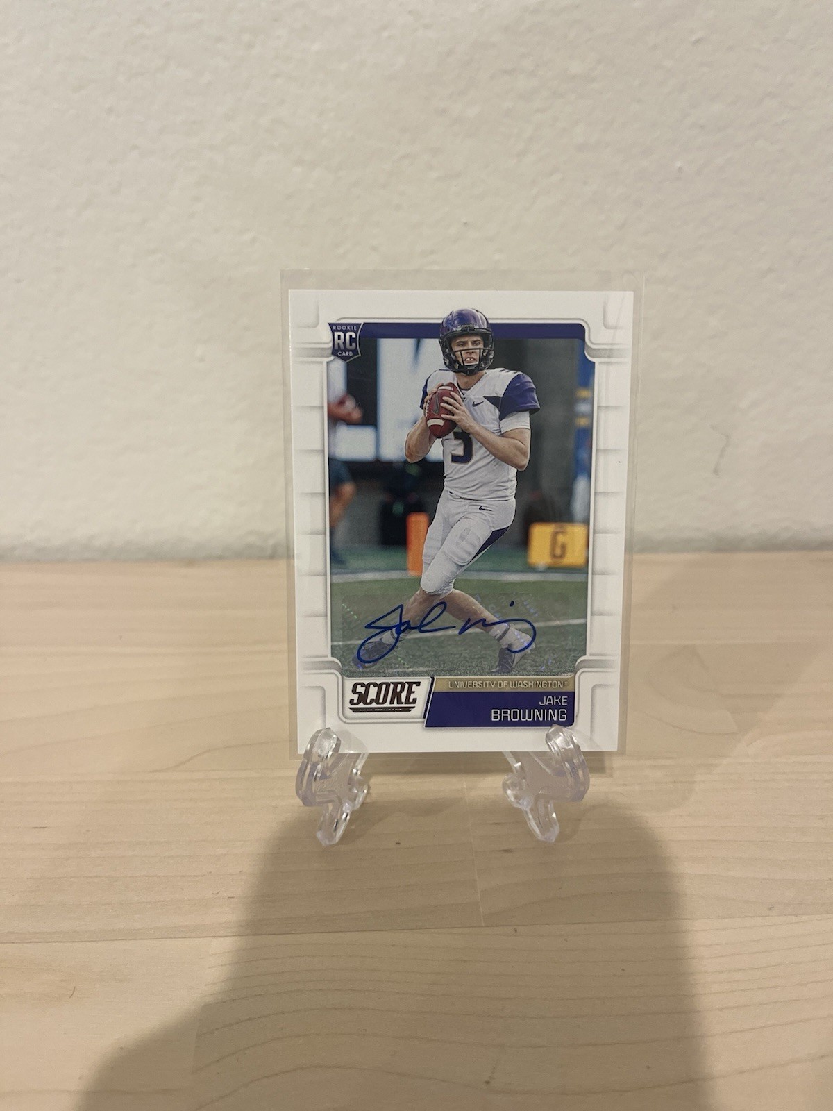 2019 Score Jake Browning Rookie Signatures! Color Match!! #416🔥🔥