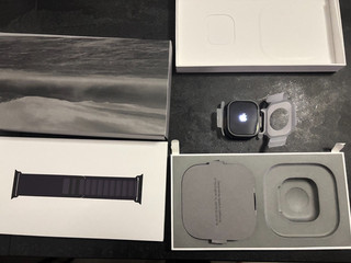 Apple Watch Ultra 3 Titan Schwarz Ocean Band Schwarz NEU Sonstige