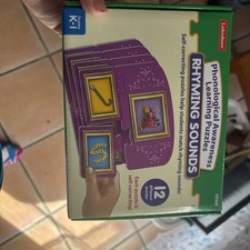 Lakeshore Learning Puzzles - Rhyming Sounds EE909 Grades K-1 New  Sealed 