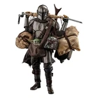 Hot Toys Sideshow - Star Wars The Mandalorian & Grogu Deluxe Version Figure 1/6