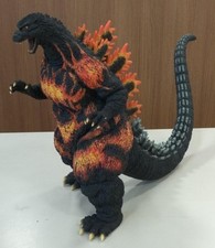 X-Plus Godzilla Soft vinyl figure 1995 Landing in Hong Kong 50909 vintage rare