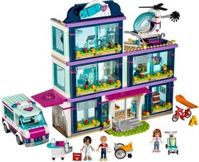 LEGO Friends Heartlake Hospital (41318) Used (Missing 3 pieces)