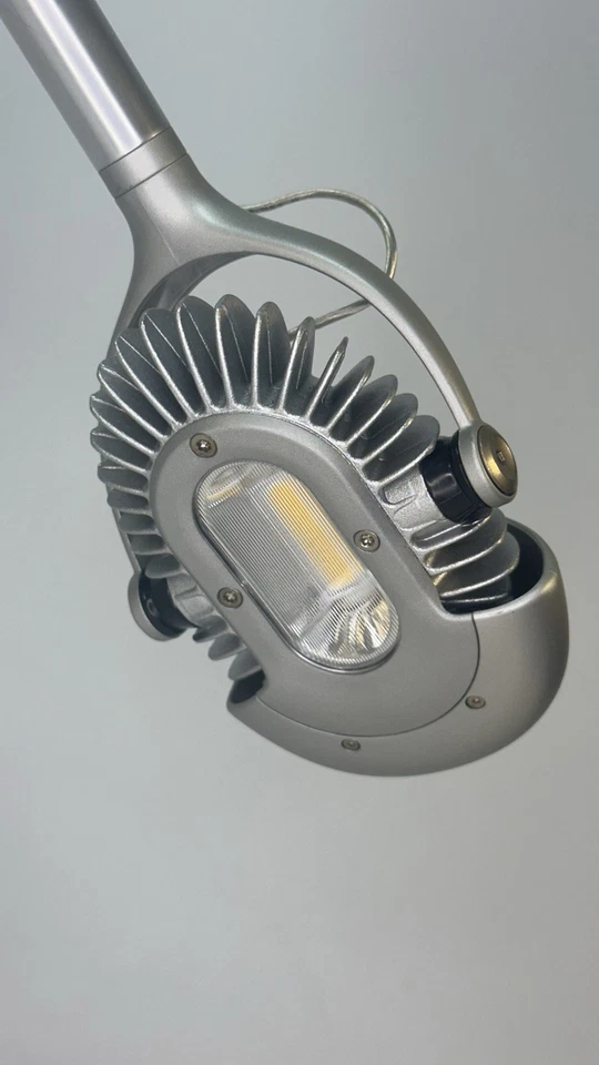 Humanscale Element 790 LED Silver Desk Lamp Working - Image 2 of 4