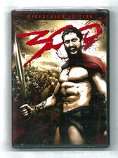 SEALED NEW DVD: 300, Gerard Butler Lena Headey W/S Bonus Features Rated R 2006