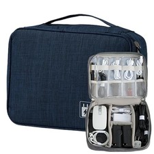 Organizer Case Small Electronic Devices USB Charger Accessories Mouse Phone C...
