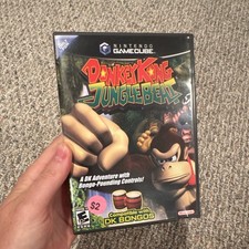 Nintendo Donkey Kong Jungle Beat GameCube Complete w/ Case & Manual