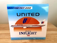 Inflight200 IF752UA0321 United Saul Bass Boeing 757 N546UA model scale 1:200