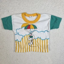 Vintage Snoopy T Shirt 9 Month Baby Fair Tee