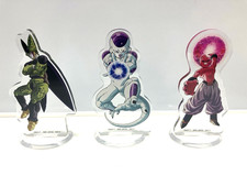 Dragon Ball Z Kid Buu Cell Frieza Acrylic Stand 3pcs Japan