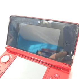 Nintendo 3DS Handheld System - Flame Red With Charger + 2GB SD CARD CTR-001