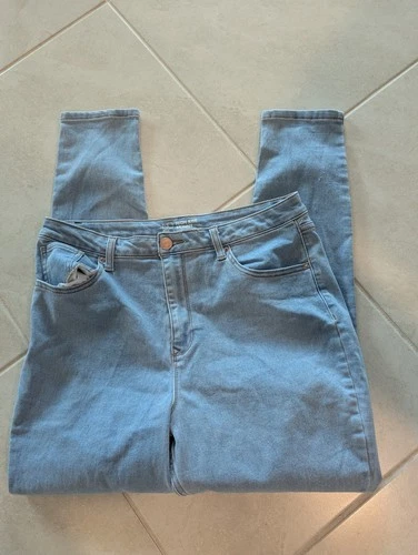 No Boundaries High Rise Skinny Jeans Light Wash Blue Denim Women's Juniors  17