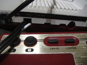 Nintendo Famicom AV Mod Console w Gundam Doraemon Dragon Quest Games