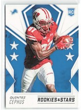2020 Panini Rookies & Stars Quintez Cephus RC Detroit Lions #179