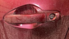 Used Left Front Outside Door Handle fits: 2012 Chevrolet Equinox Cardinal Red