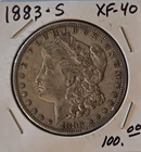 1883-S, U.S. MORGAN SILVER DOLLAR