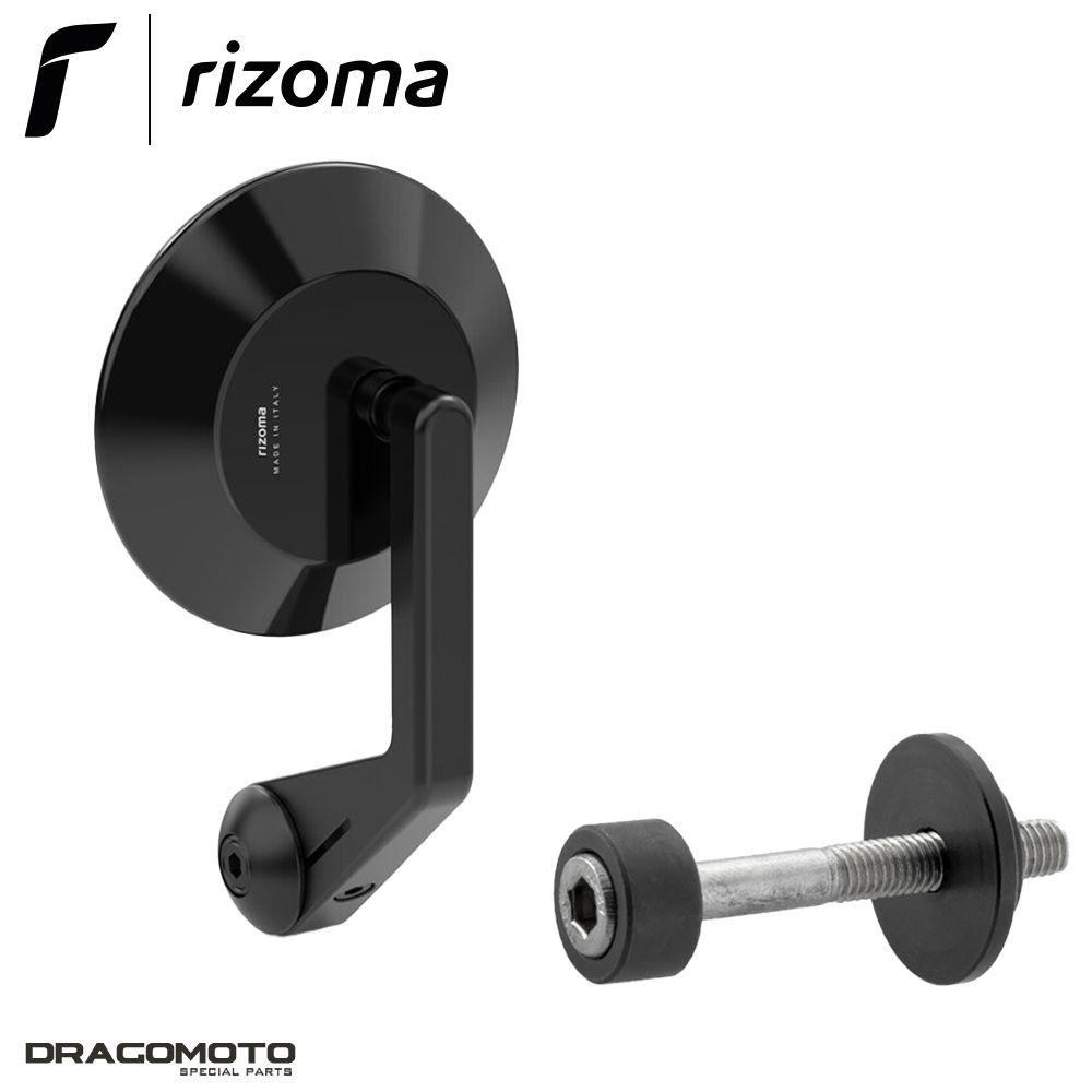 Miroir Rizoma BS147B anti-vibration et adaptateur LP310B pour Street Triple