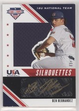 2020 USA Baseball Stars & Stripes Black Gold 88/89 Ben Hernandez Auto 0jd0