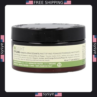 InSight Professional Mattifying Pomade - Hair Styling Agent, 90 mL