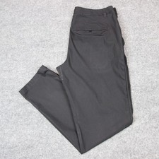 Lululemon ABC Pants Men's 33X31 Black Classic Fit 5 Pocket Warpstreme FLAW