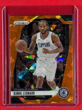 2024-25 Panini Prizm Kawhi Leonard #189 - Orange Ice Prizm