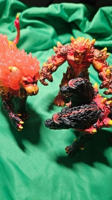 Schleich Eldrador Creatures Lava Welt Set Löwe Golem Wolf